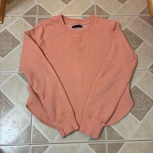 Abercrombie Peach Crewneck Sweatshirt